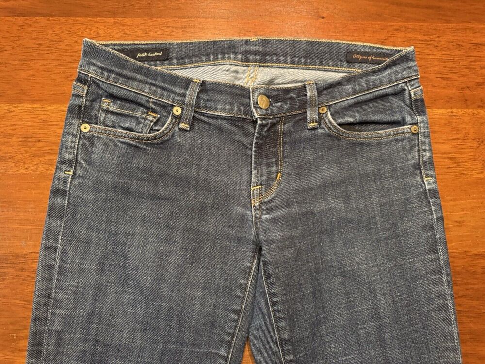 29x29 Citizens of Humanity Dita Petite Bootcut Jeans Blue Denim USA